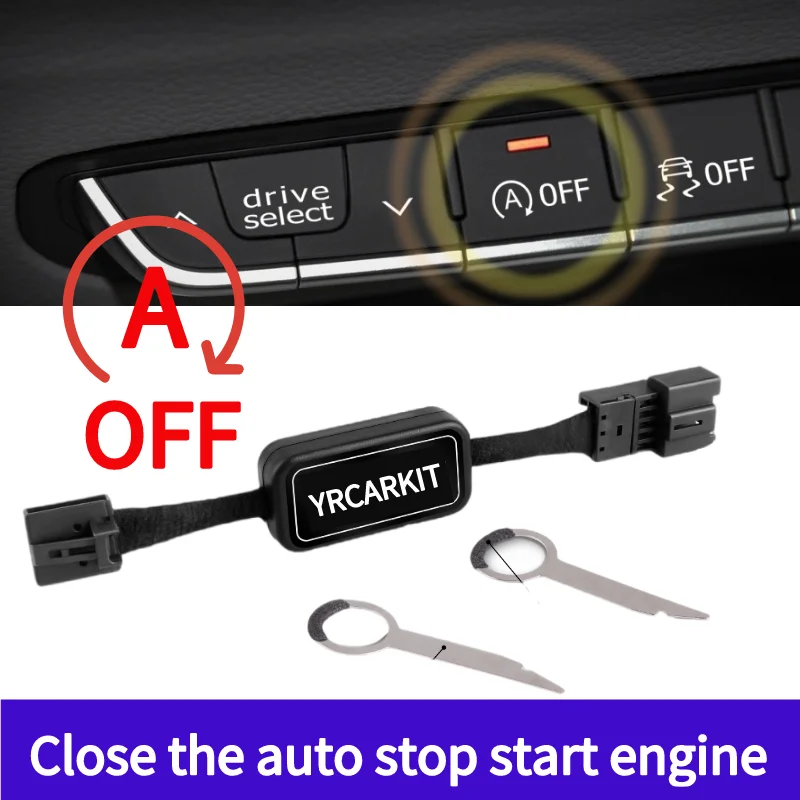 Plug and Play Automatic Stop Start Engine System Off Device Control Sensor For Audi A1 A4 B9/A5 A3 Q5 Q3 8U Q2 S5 RS4 RS5 Q7 TT