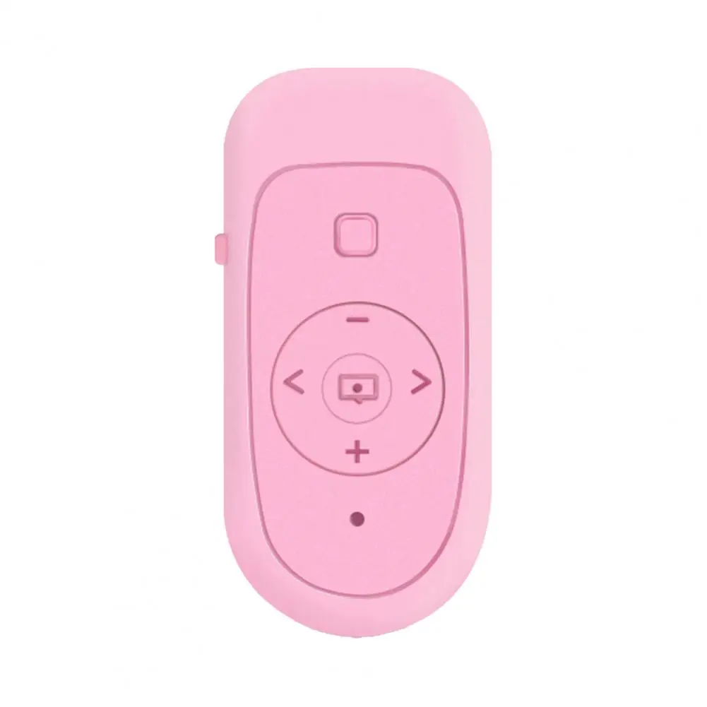 Bluetooth-compatible Remote Control Long Distance Portable Wireless Shutter Release Button Self-timer Page Turning Controller