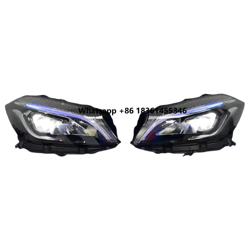 A-Class W176 Xenon Headlights 6000k Color Automotive Lighting Systems Hot-selling Custom LED Headlights