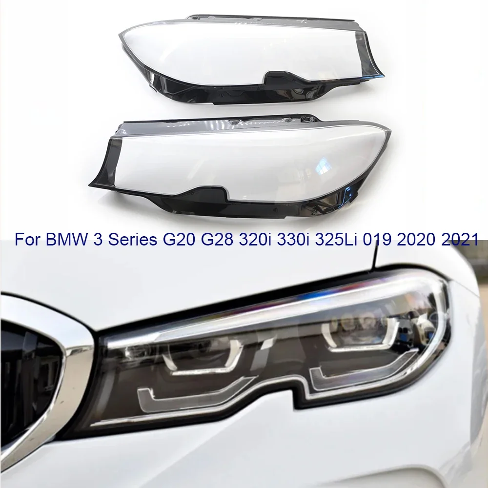 

Car Headlight Lens Cover Headlamp Shade Shell Glass Cover For -BMW G20 G28 3 SERIES 2019 2020 2021 2022