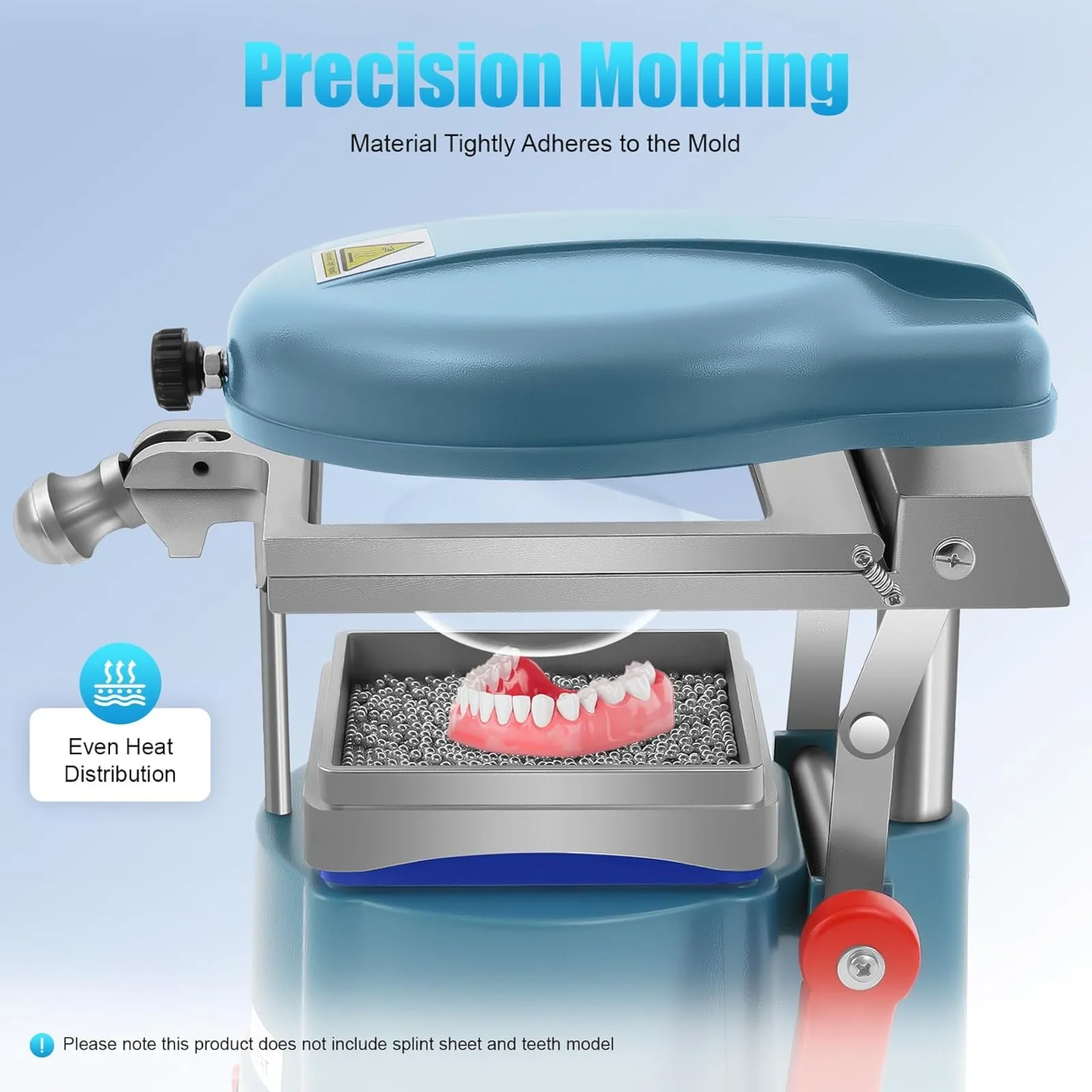 Dental Vacuum Forming Molding Laminating Machine,110V 800W Vacuform Thermforming Lab Equipment Heat Molder for Laboratory for Orthodontics in Dentist Hospital,Lab Forming Equipment