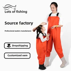 Waterproof Chest Waders with Boots Pants Shoes Wader Set Thickened Apparel Men Women Clothes Jerseys Waters