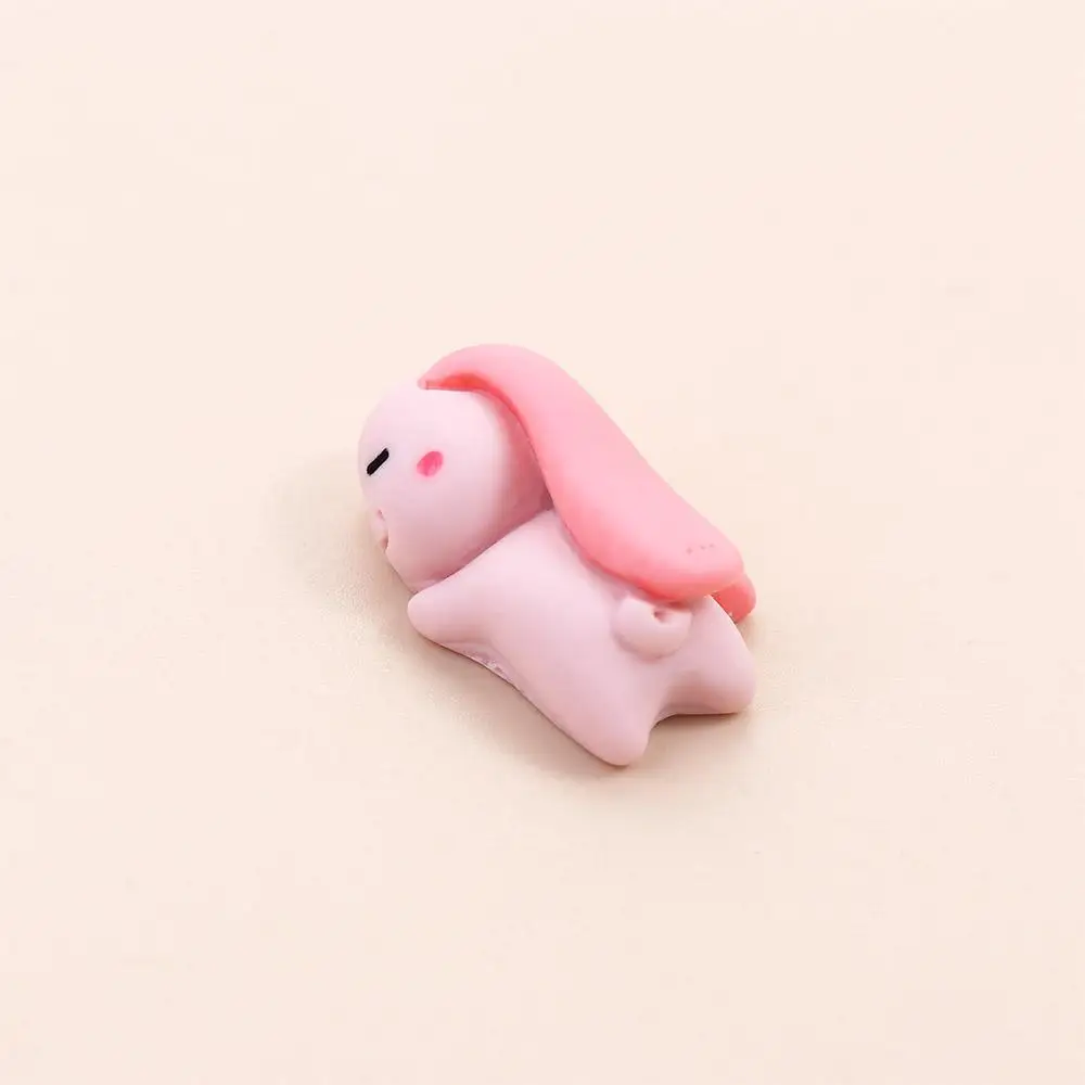 Mini Cute Bear Bike Decor Cartoon Center Console Car Ornaments Sleeping Animals Figure Interior Ornaments Car Decoration