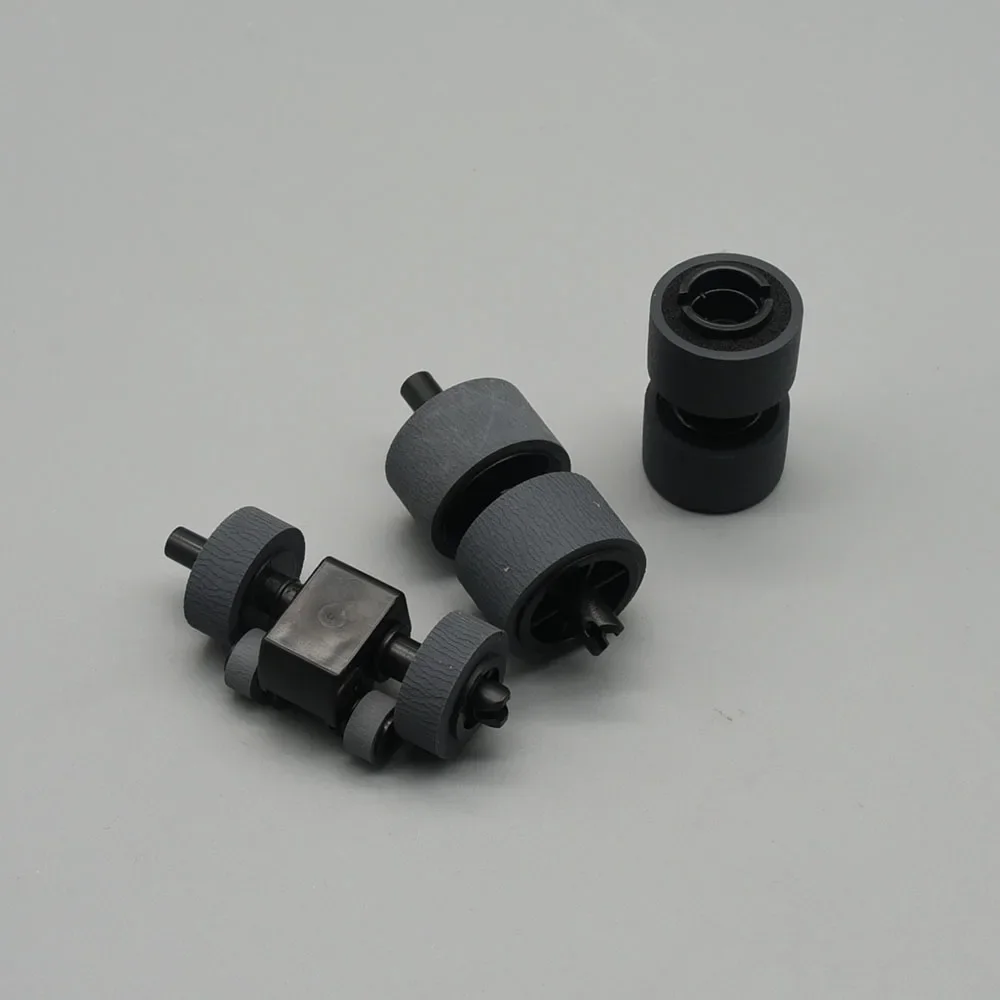 5Sets ADS-4100 4300 ADS-4500W 4700W PRK-A3001 Pickup Brake Separation Roller for Brother ADS-2200 ADS-2700W ADS-3100 ADS-3300W