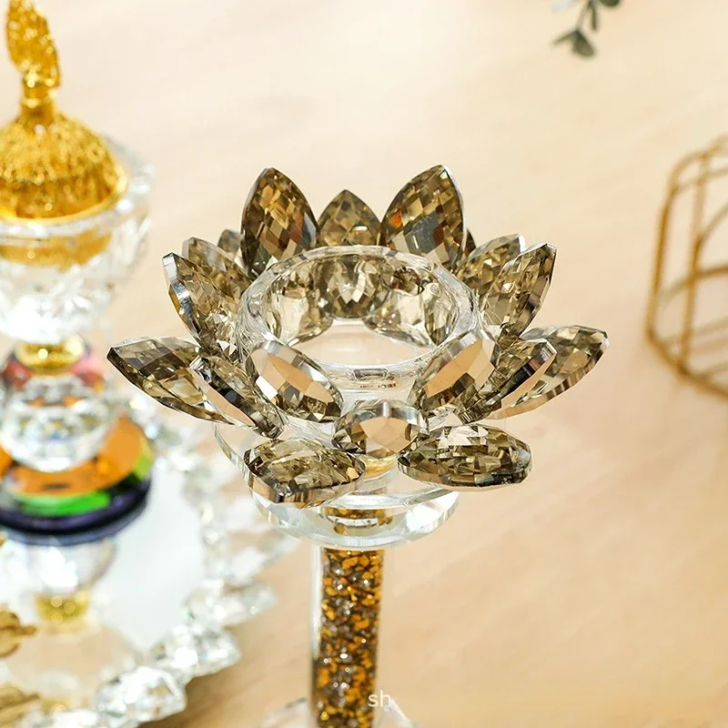 Crystal Glass Incense Burner Set Arabic Luxury Diamond Muslim Censers Sticks Hold for Home Wedding Ramadan Decoration 2024