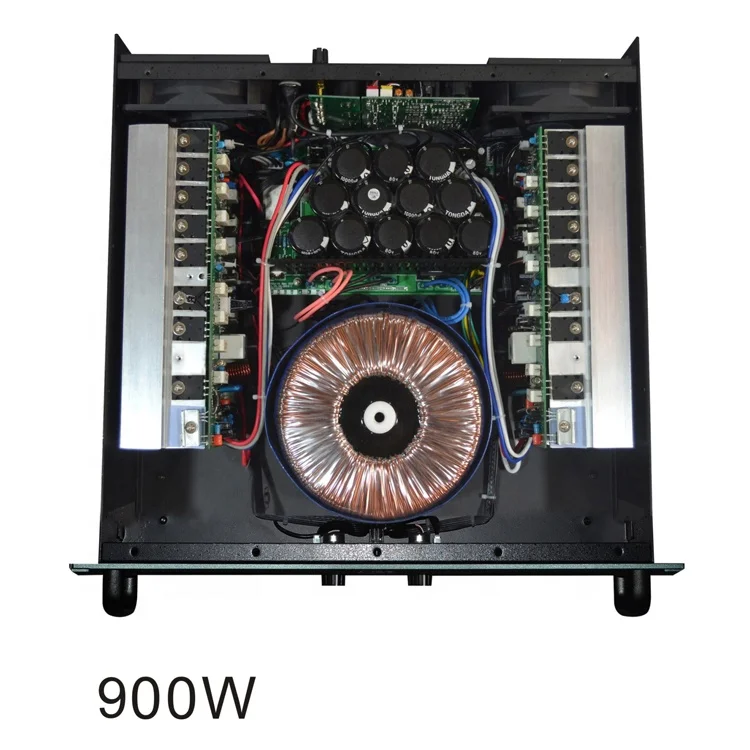 M-Series المرحلة مكبر للصوت المدرسة أمبير 2U/3U 2 قنوات 200-1300 واط المسرح المنزلي مضخم الصوت
