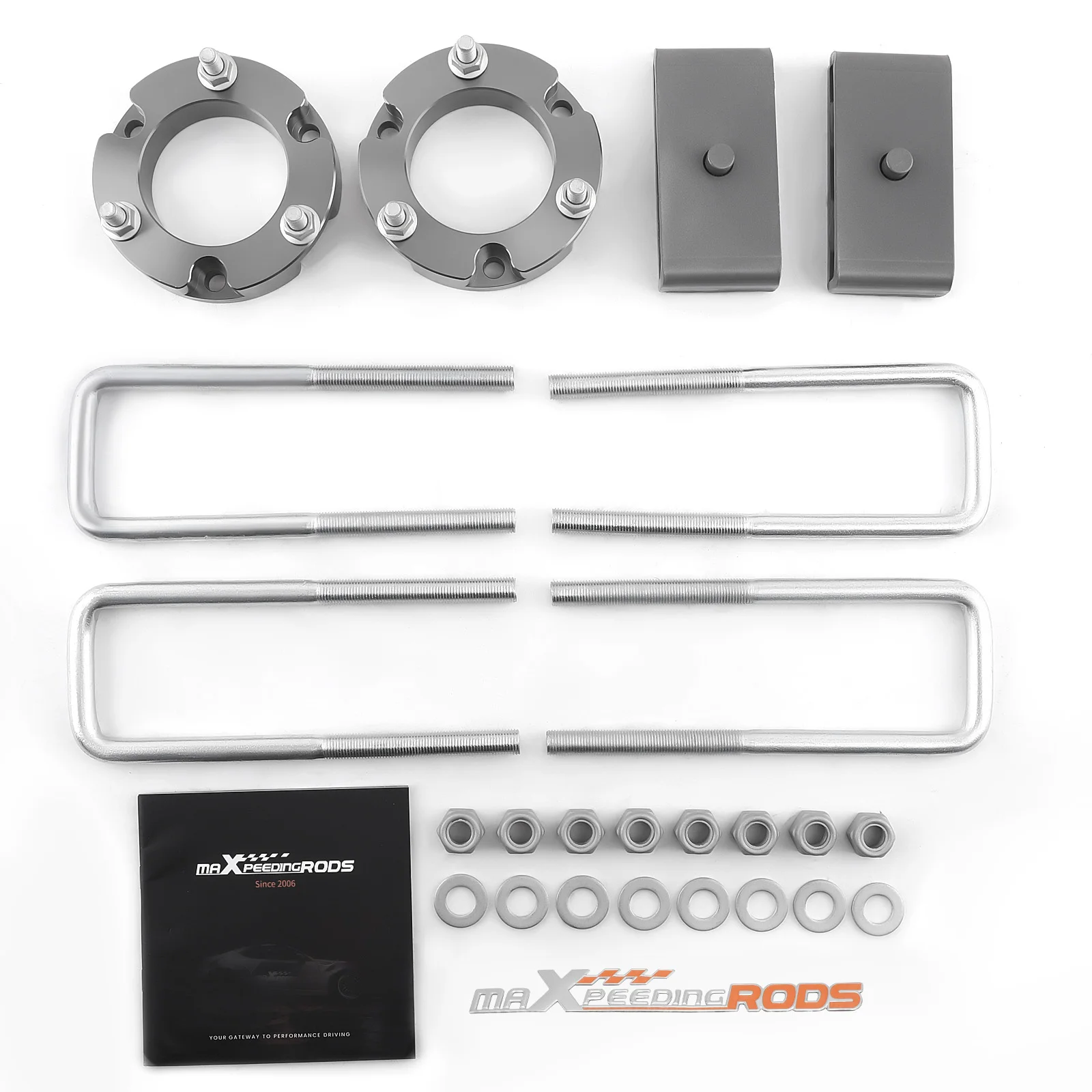 

2" Front 1" Rear Lift Kit fit for Toyota Tacoma 2WD 4WD 2005-2023