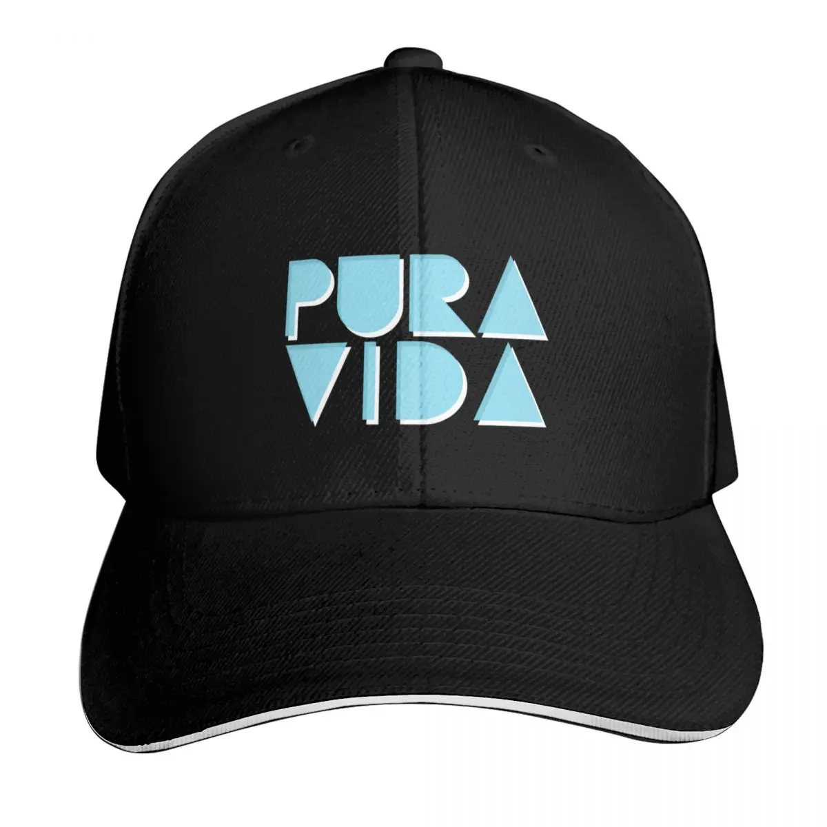 PURA VIDA Baseball Cap Moisture Wicking Quick Dry Curved Brim Classic Fit Low Profile Unstructured