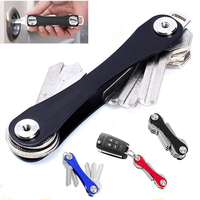 Lightweight Key Chain Wallet Metal Key Box Compact Clip Storage Outdoor Keychain Compact Decorative Key Organizer Holder Outdoor