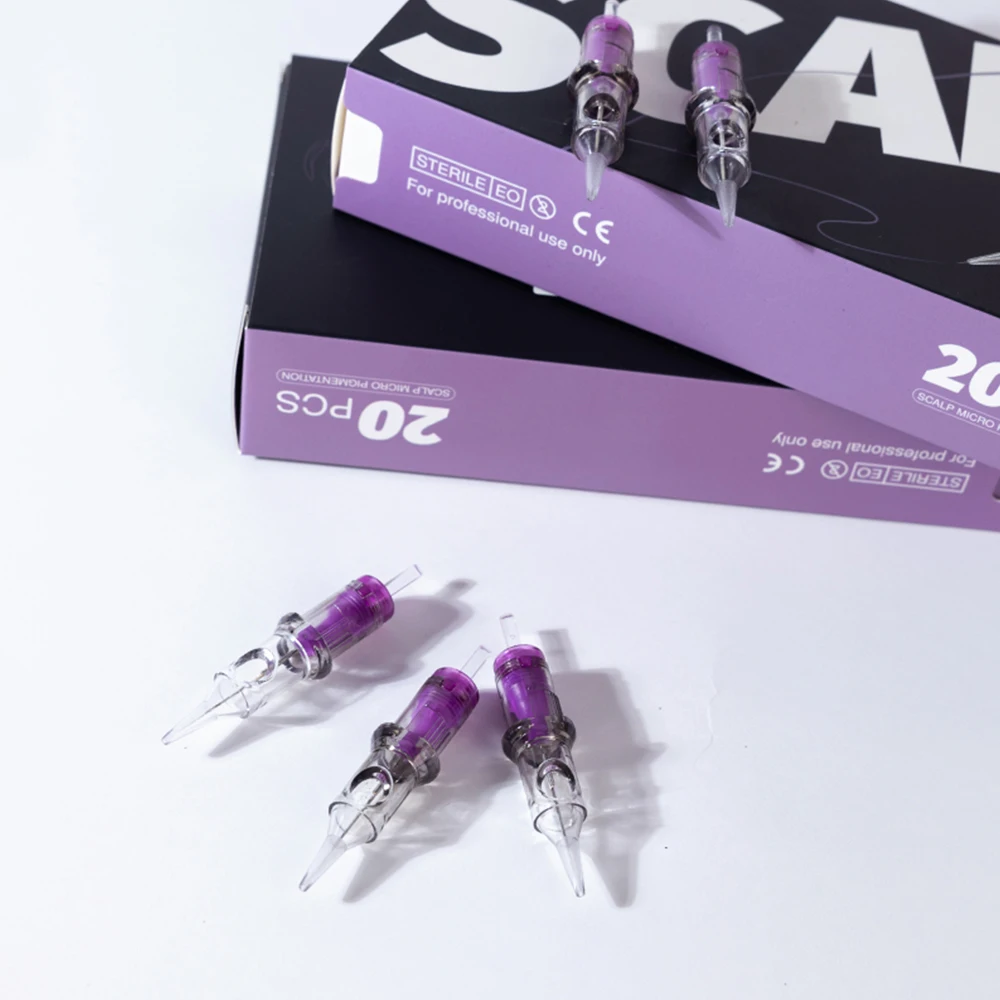 

POPU SMP Tattoo Cartridge Needles-Scalp Micropigmentation for Permanent Makeup Microblading Rotary Tattoo Pen Machine