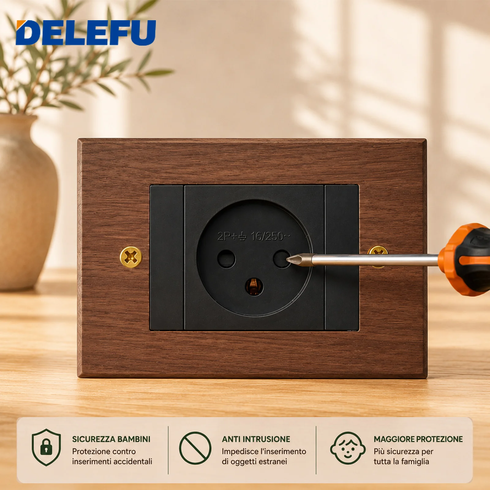 DELEFU Interruptor de Pared de - Home Decor Outlet reseña y precio