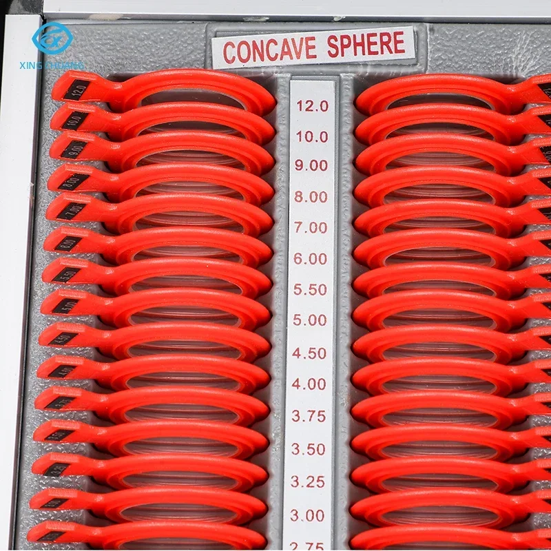 New Wholesale Factory Price Portable Progressive Optometry Test Box Trial Lens Set 158 Optical Instrument Plastic Rim And Frame