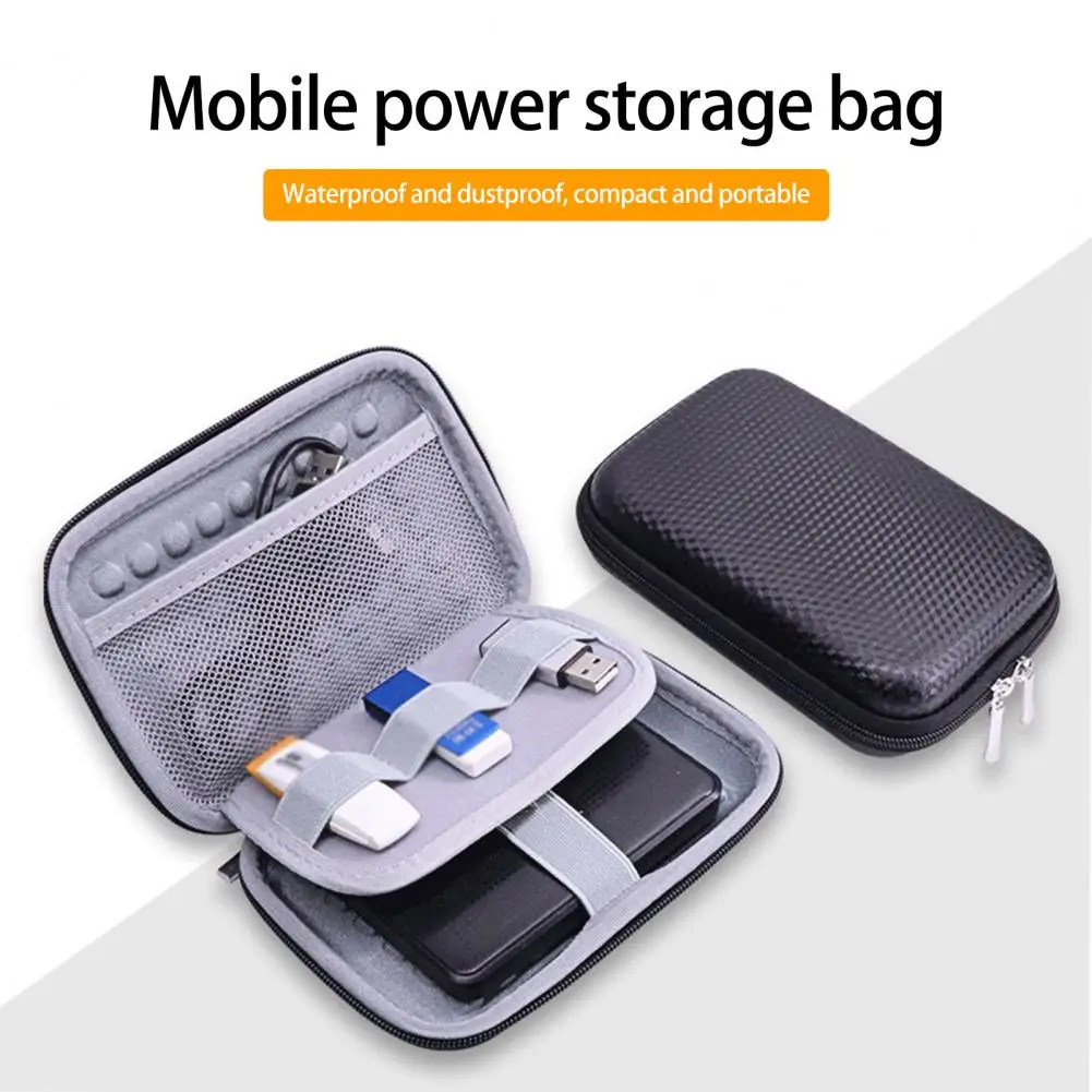 Durável 2 5 polegadas resistente à pressão caixa de armazenamento de disco rígido móvel dureza escudo caso de armazenamento digital