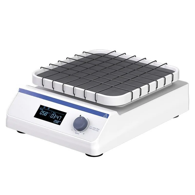 Laboratory Shaker Small Orbital Linear Rocking 3D Decolorizing Oscillator with Clamp Adjustable Speed Mixer Compact Mixing