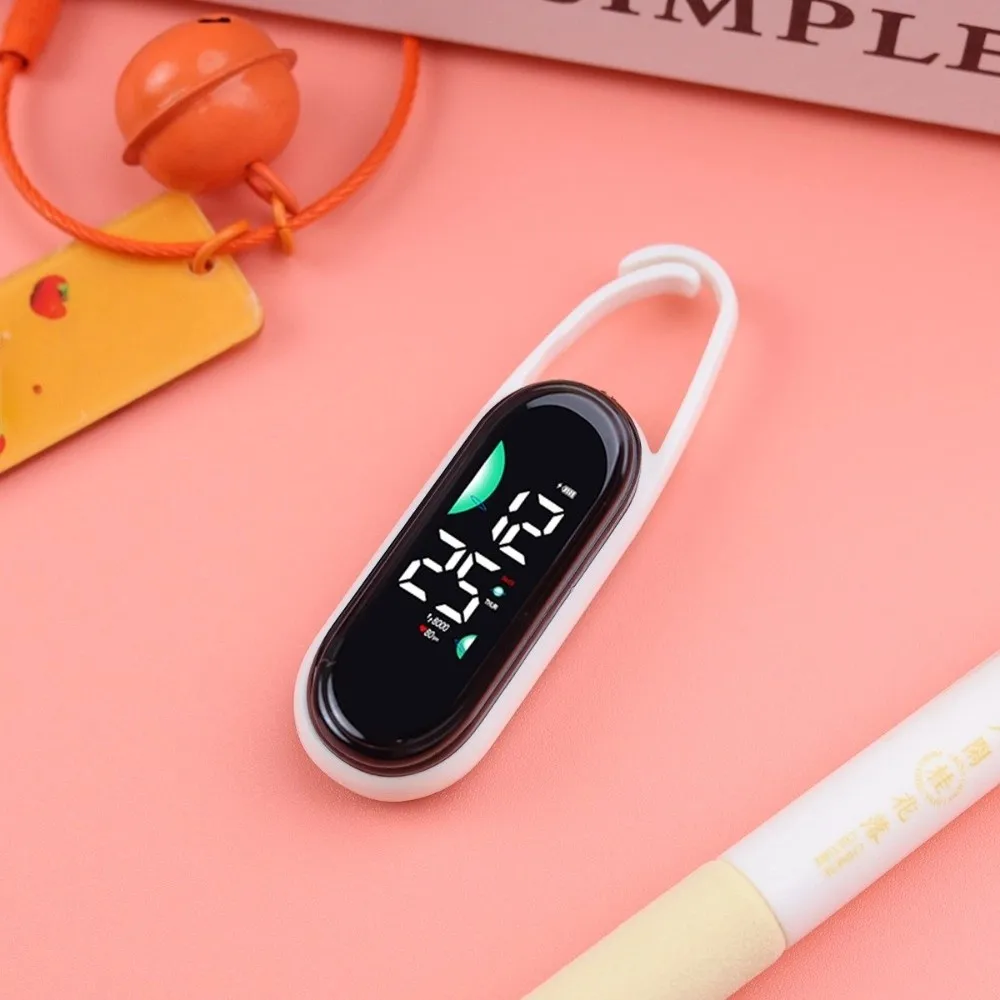 LED Electronic Hanging Watch Portable Waterproof Pocket Watch Pocket Style Digital Display Luminous Pocket Watch