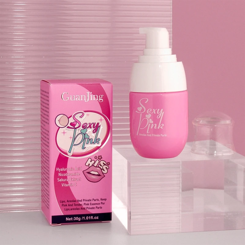 Sexy Roze Tender Essentie vrouwen Zorg Lippen Tepelhoven Geslachtsdelen Houden Roze Hydrateren Schaamlippen 30g Roze Reparatie