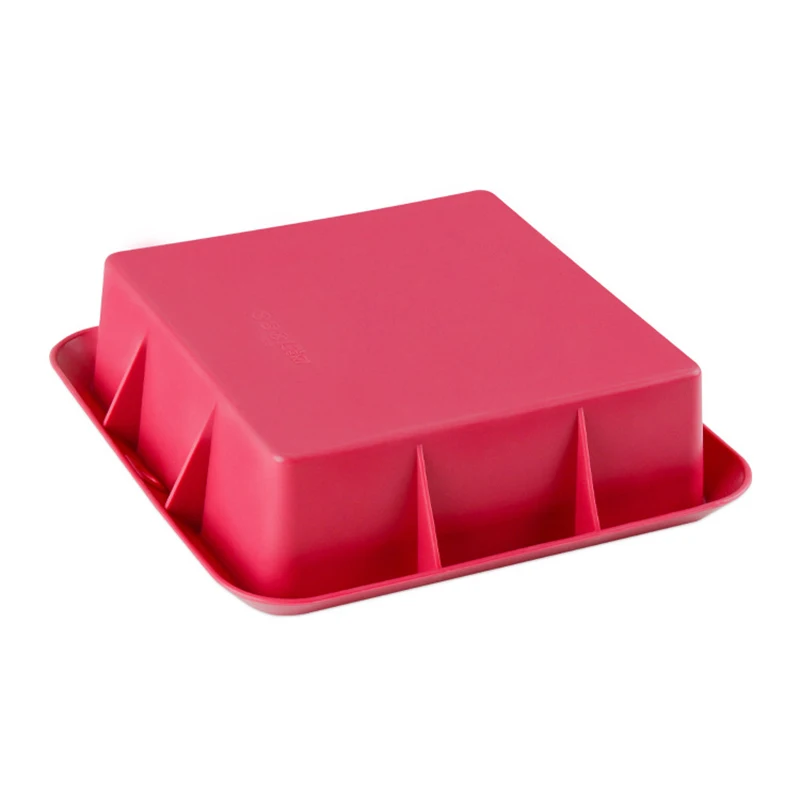 1pcs Square Silicone Cake Mold For Baking Mousse Dessert Cake Form Mold Bakeware Pan