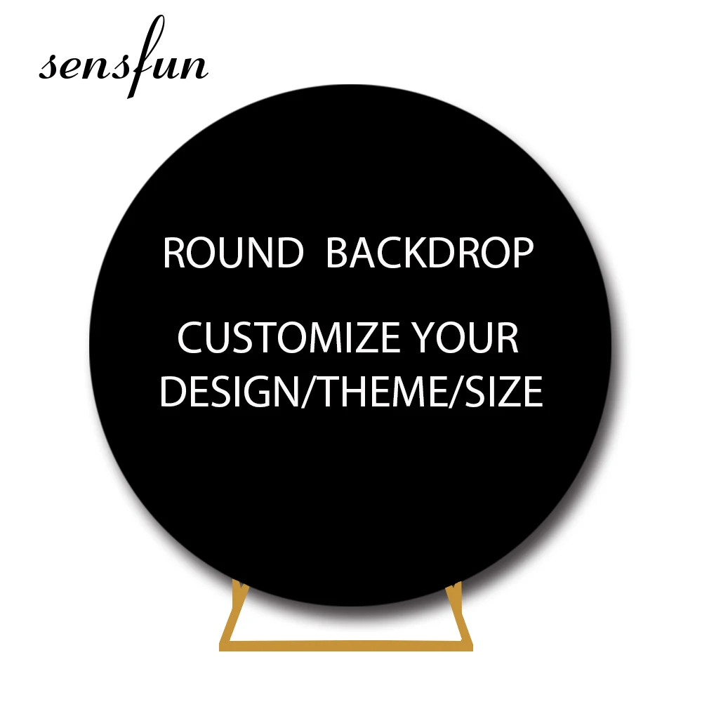 Photography Prop Special Link For Custom Round Circle Background Personalized Your Design Size Theme