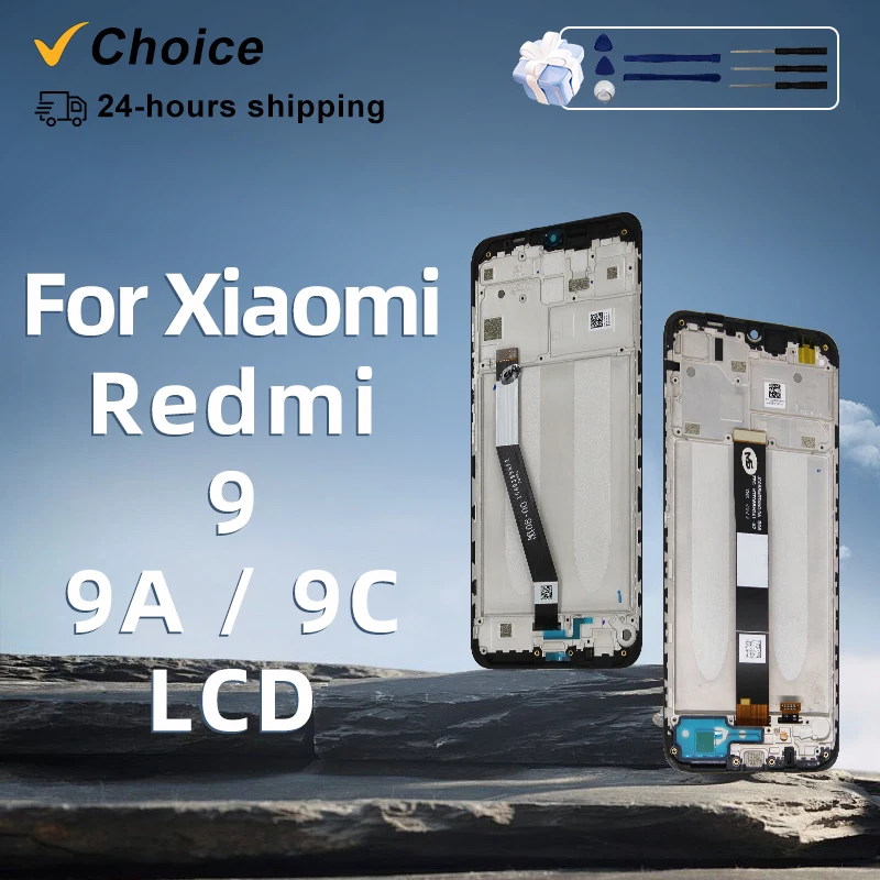 Für Redmi 9A LCD M2006C3LG M2006C3MG 9C Display Bildschirm Touch Digitizer Ersatz Teile Für Redmi 9 Display M2004J19G M2004J19C