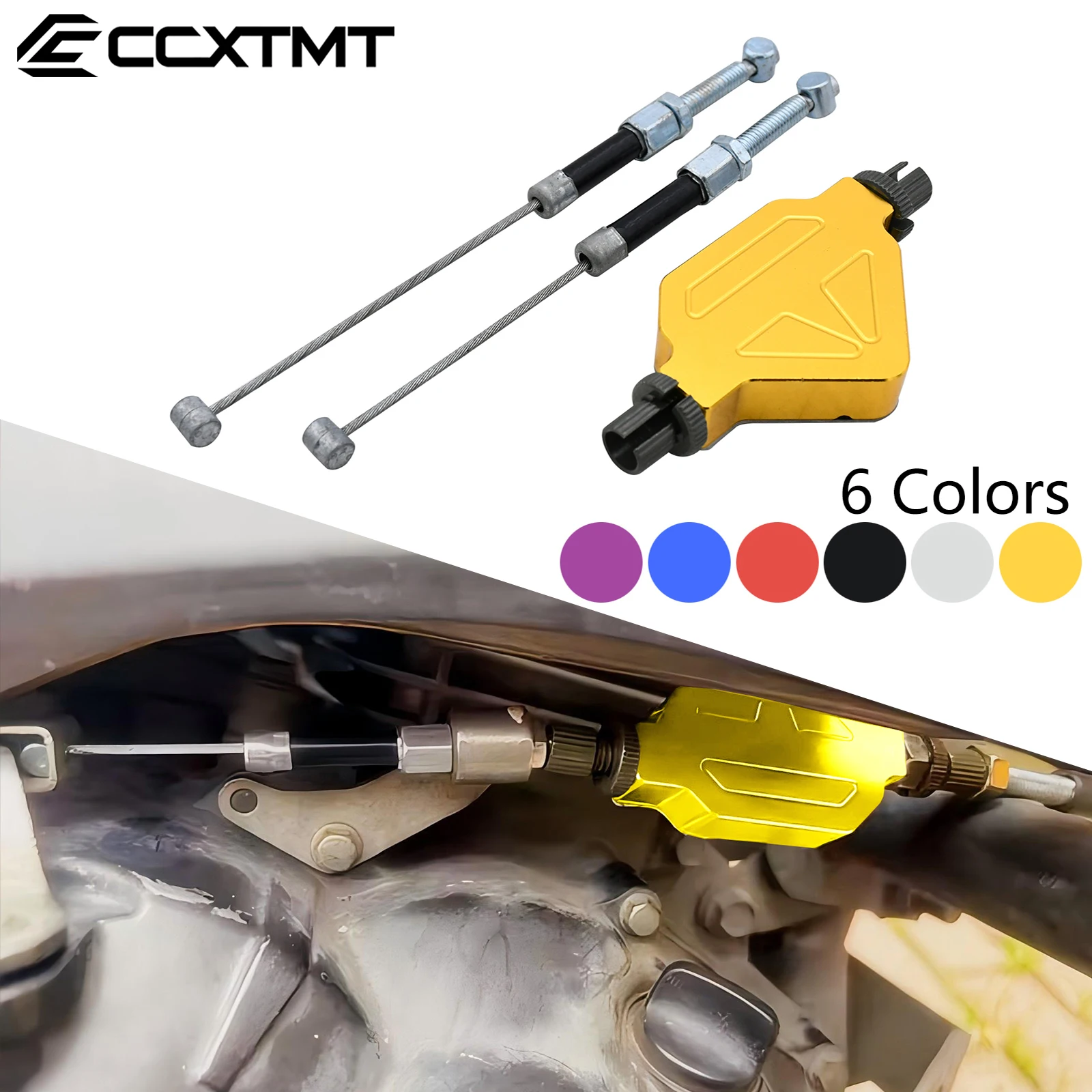For Triumph Honda Yamaha Kawasaki Suzuki GSX650F GSF650S GSF1200 GSF1250 GSX R600 Motorcycle Stunt Clutch Easy Pull Cable System