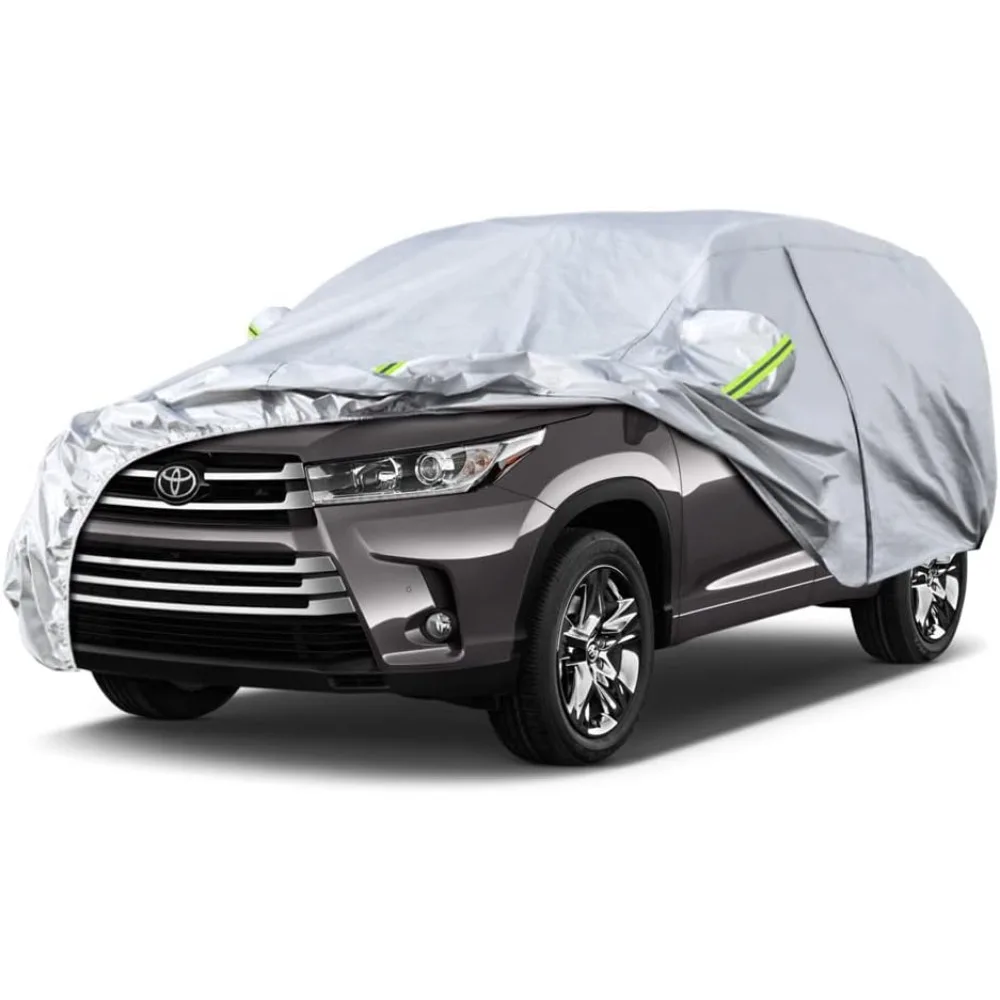 

Custom-Fit SUV Car Cover for Toyota Highlander 2007-2025, Waterproof All-Weather Outdoor Protection