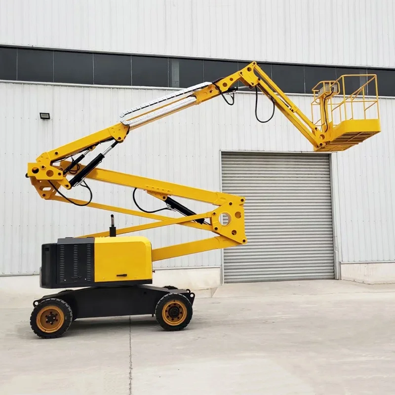 YG High Quality Scissor Lift Table 10-20m Arm Rotate 360 Degree Spider Boom Lifting Platform Hydraulic Aerial Work Platform Sale