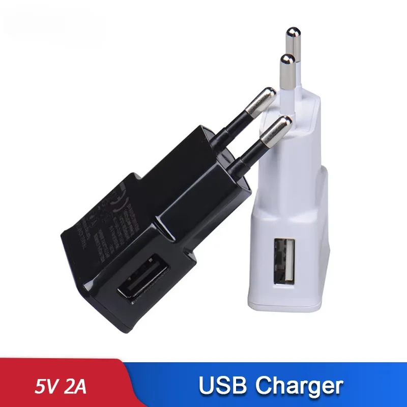 Carregador usb de parede, 1 porta, adaptador de tomada ue, mini carregador de celular para iphone 12 pro max xiaomi mi 9 redmi note 7 6 pro