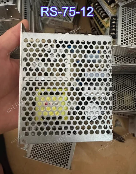 1pcs RS-75-12 75W 12V 6A Switching Power Supply Can Be Used Normally
