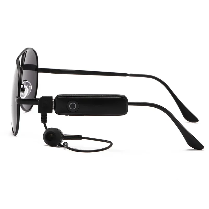 Lunettes de soleil polarisées Bluetooth stéréo intelligentes, lunettes de crapaud, conduite et écoute de chansons, appels exécutifs de musique, nouveau