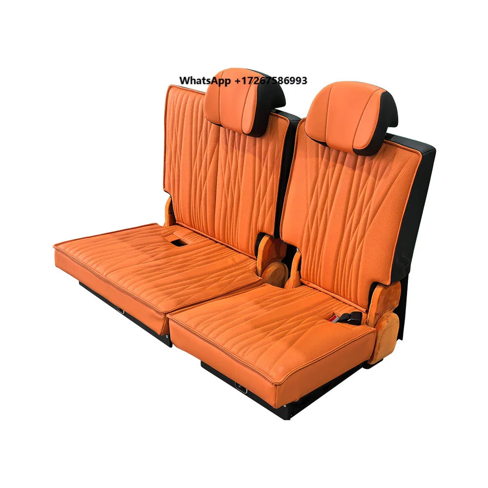 Tray the Third Row Split Sofa Bed Car Seat With Electric Control Luxury MPV Seat Commercial Car for GL8