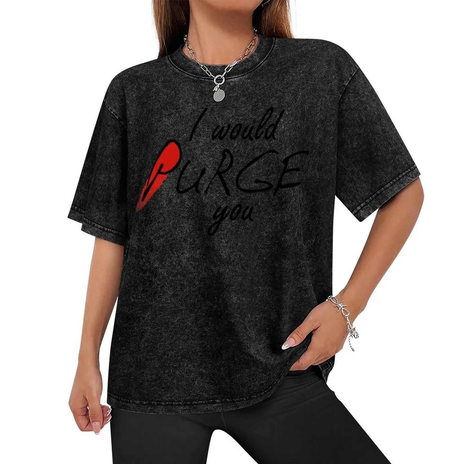 The Purge T-Shirt oversized graphic tee shirt customs design your own cute clothes sweat shirts, men