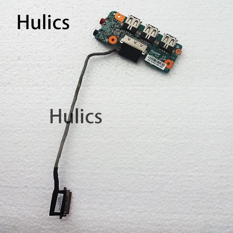 Hulics Used For Sony Vaio PCG-3F1M PCG-3D1M VGN-FW21Z M760 CNX-409 USB Port Board Audio  With Cable