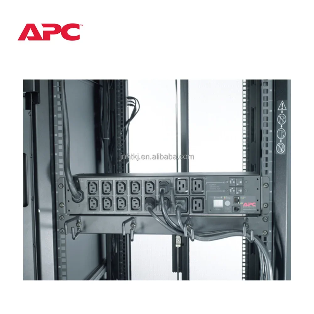 APC PDU AP7822B Rack  Metered 2U 32A 230V (12) C13 Outlets and (4) C19 Outlets,   16 Way