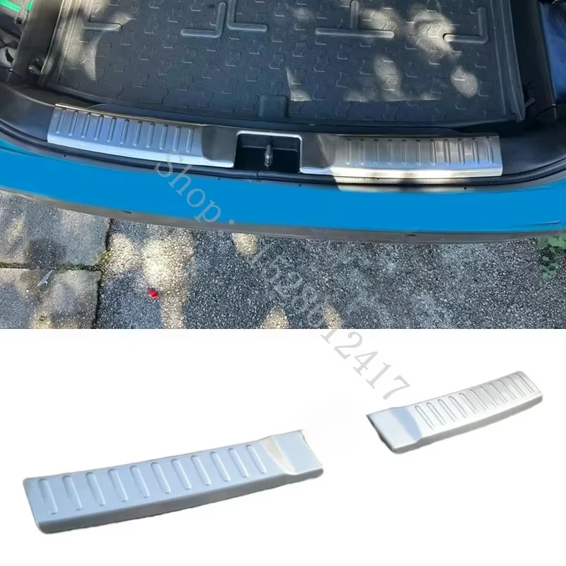 Car Accessories For Suzuki Vitara 2015 2016 2017 2018 2019 2020 Inner Rear Bumper Stainless Steel Protection Trunk Sill Trim