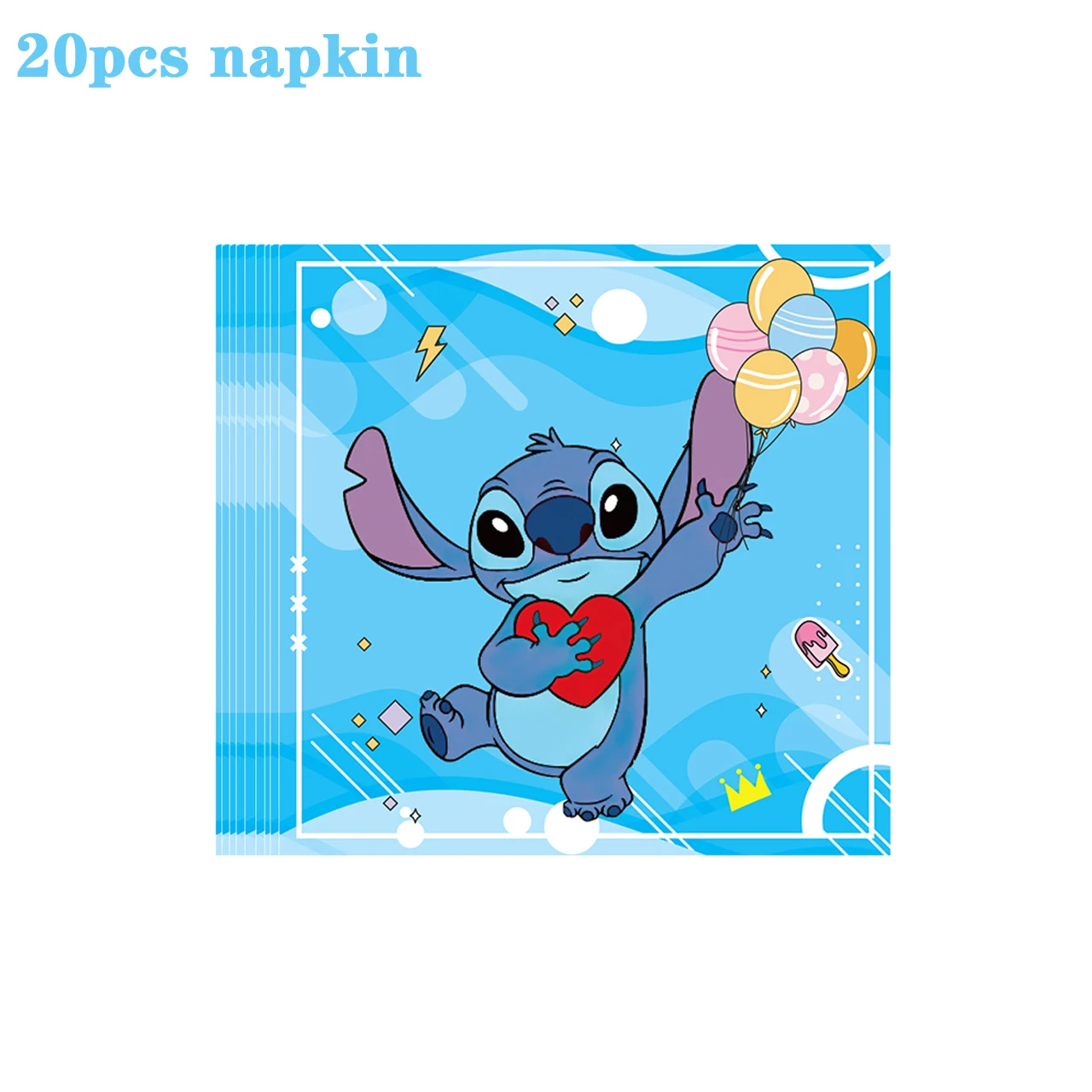 Lilo Stitch Birthday Party Decoration Boys Disposable Tableware Cup Plate Napkin Tablecloth Balloons Kids Baby Shower Supplies