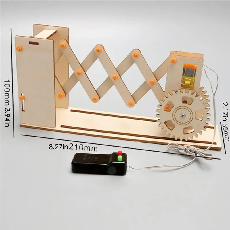 Kit d'expérimentation scientifique en bois pour tout-petit, kits de construction de modèles, jouets de physique interactifs