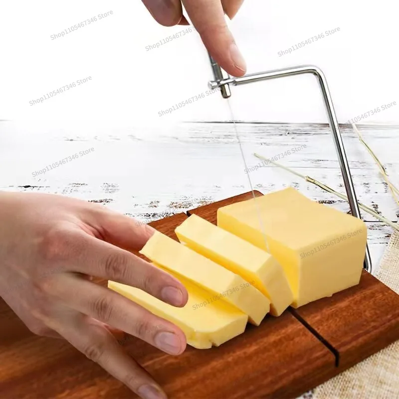 For Steel Wire Cheese Slicer, Wire Cutting Board, Butter Cutting Board, Cheese Table, String Knife Rack