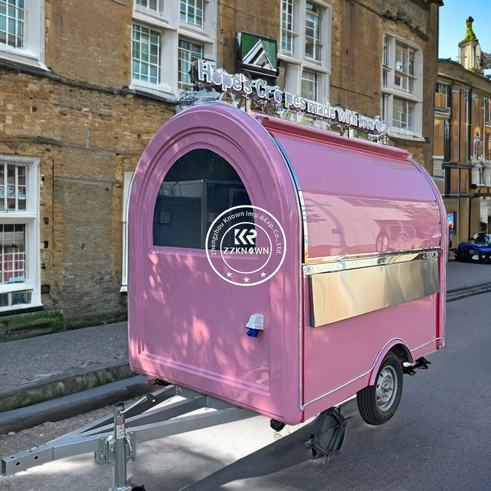 Grill-Food-Anhänger-Wagen Pizza-Burger-Eis-Kaffeewagen, Herstellung zu verkaufen in den USA, Türkei-Food-Anhänger