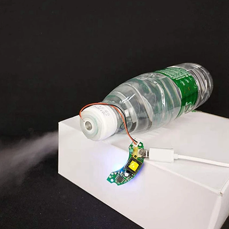 Ultrasonic Mist Maker com Fio e Anel de Vedação, Discos de Cerâmica Fogger, Acessórios Umidificador, 20mm, 1.7Mhz, Melhores ofertas, 5 Pcs