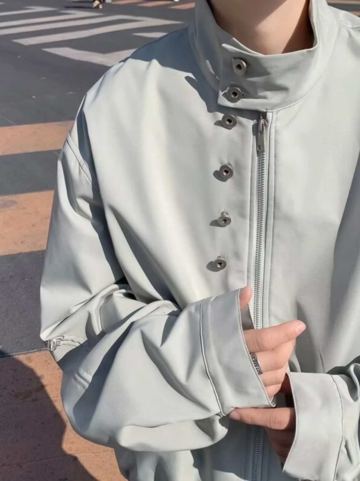 

Мужская куртка-бомбер Cleanfit Pilot Jaet, новая коллекция весна-осень, в американском стиле High Street, крутой бренд, на молнии, свободный крой