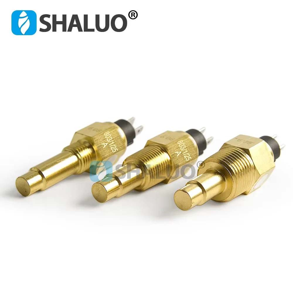 6-24V 98±3 ℃ Diesel Engine Water Temperature Sensor Normal Open Switch Plug Match With Generator Water Temperature Guage