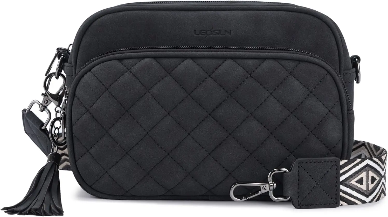 

Women's Crossbody Bag - Elegant Shoulder Bag with Multiple Pockets, Soft Material & Adjustable Wide Strap - Lightweight