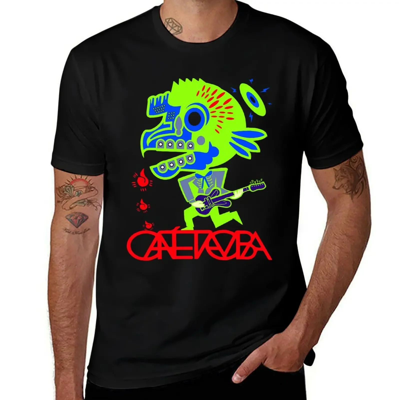 Cafe Tacuba T-Shirt oversized graphic tee new edition tees cotton graphic tees mens t shirts top quality