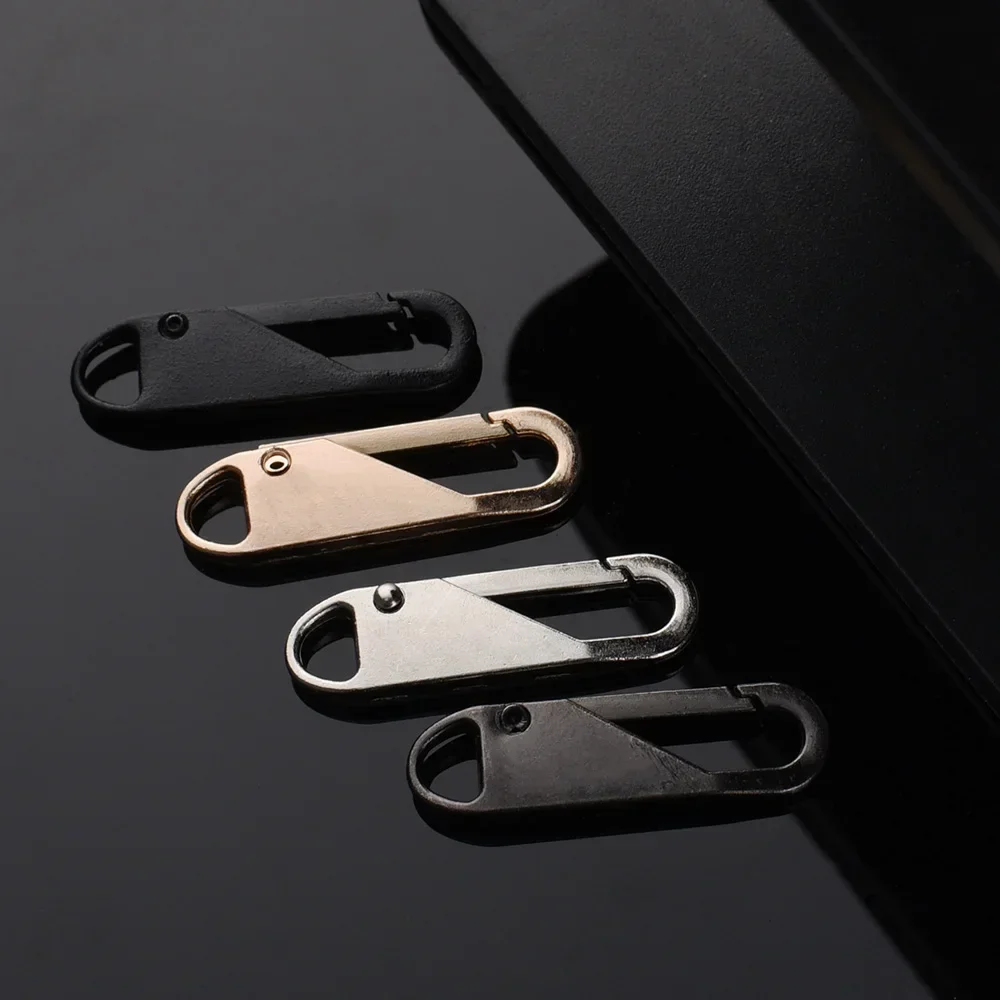 5-teiliges Reißverschluss-Abzieher-Ersatzlaschen, abnehmbare Reißverschlüsse, Kopfschieber, Reparaturset für Koffer, Taschen, Kleidung, DIY, Nähen, Basteln – Detail 12
