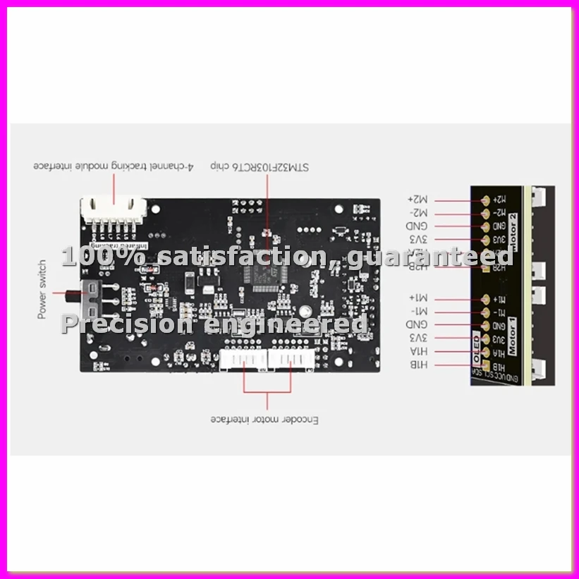 

STM32 Robot Driver Board Parts STM32F103RCT6 Chip with Multiple Expansion Interfaces Supports WIFI Bluetooth B-ABVP
