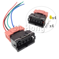 1 Set 4 Ways Auto Parts PB185-04326 AC Assembly Throttle Position Sensor Wire Harness Socket For Mitsubishi Car Sealed Connector