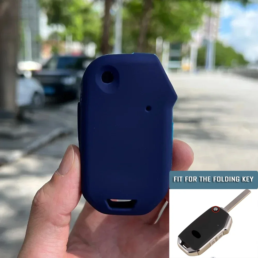 Silicone car key case protector cover for KIA Carnival Sportage Niro Seltos Soul Sorento Proceed Cerato K3 GT-Line K5 2019-2022