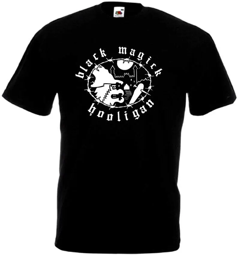 Black Magick SS hooligan T-shirt black all sizes S-5XL