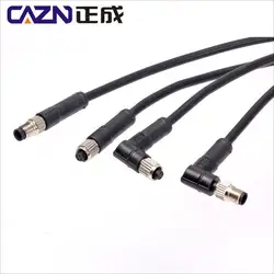 M5 4pin Cable Overmolded Male 4 Pin Connector PVC 4-pin Cordset No reviews yet 4 buyers