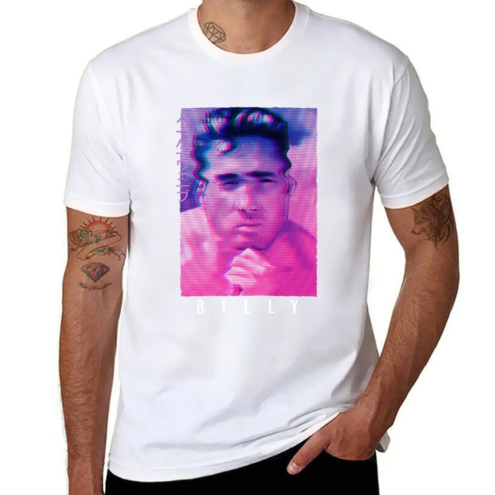 

Vaporwave Billy Gachimuchi Herrington T-Shirt man t shirts for men casual t shirt personalised T-Shirt